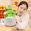 Creative Design Wealth Tree Green Plants Buddhist Iron and Strong Jili Potted Supple-touch Doll Car-mounted Symbols of Gifts for The Latest