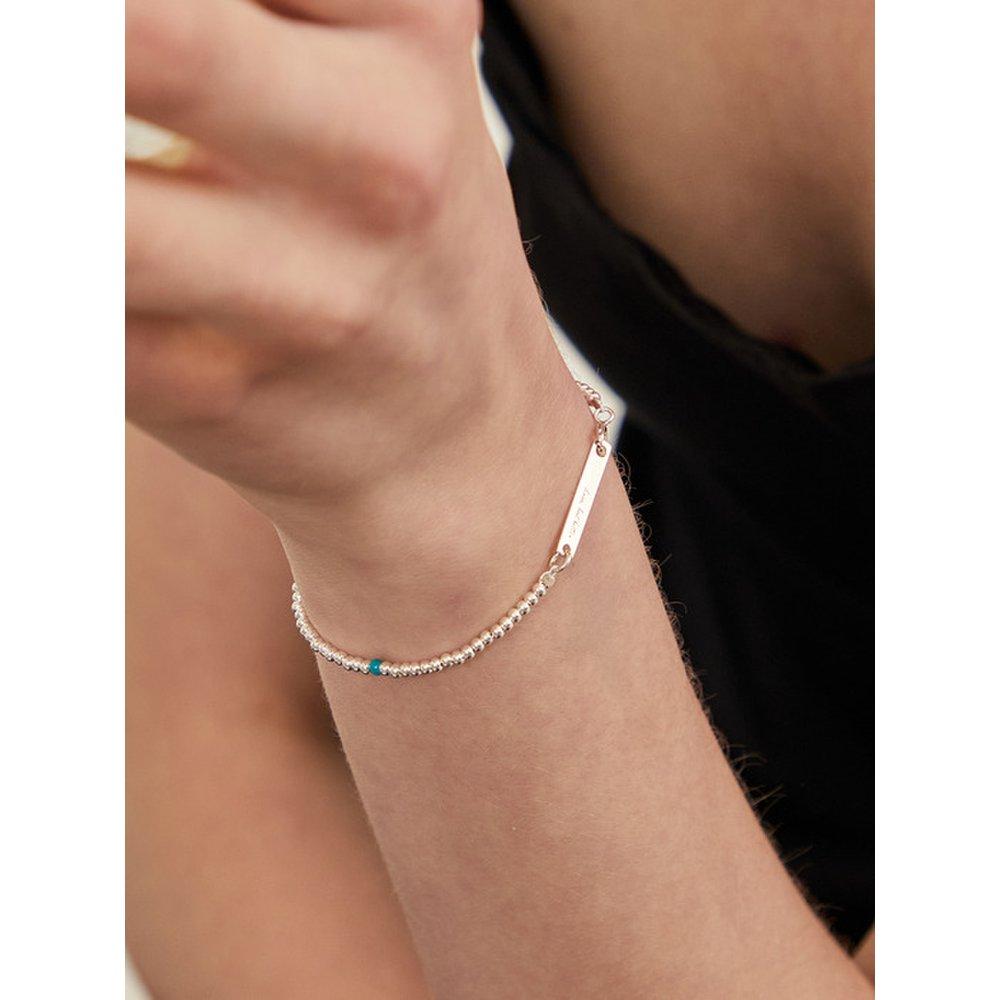 Silver 925 Breeze Turquoise Point Bracelet Lsb24