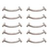 Pack of 10 Pin Elegant Smile Lapel Pin Fashion Smile Brooches Fixed Clothes Pin