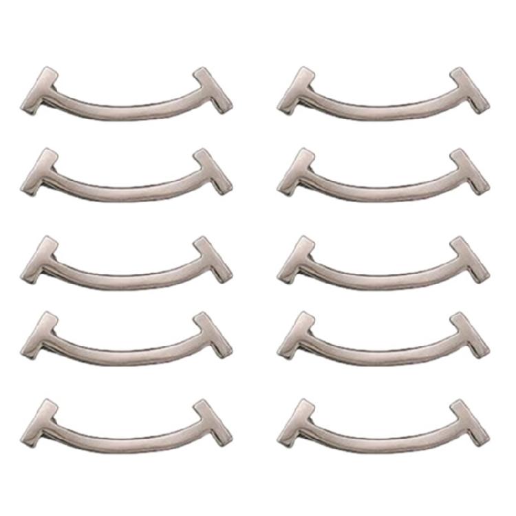 

Pack of 10 Pin Elegant Smile Lapel Pin Fashion Smile Brooches Fixed Clothes Pin