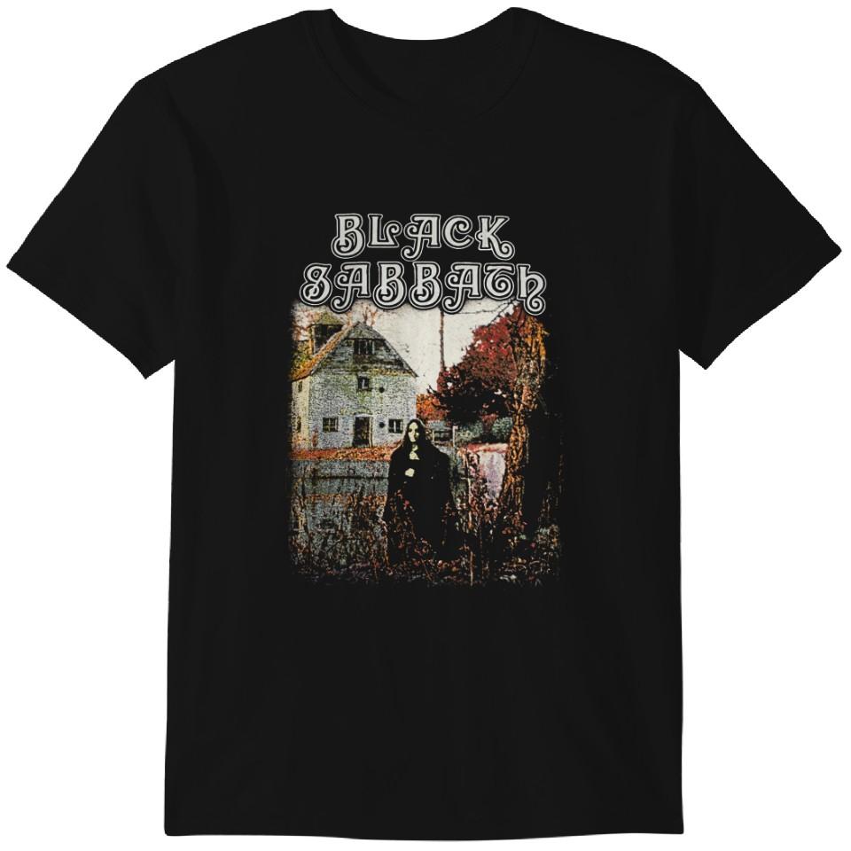 Футболка Black-sabbath Классическая футболка Мужская - Черный S