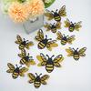 12pcs/set Artistic PVC Wall Decal, 3D Bee Mural, Self-adhesive Wall Art Sticker For Bedroom, Entryway, Living Room, Office,Porch