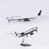 Replica Aircraft Models 47cm Scale Resin Aircraft Model Air Canada for B777 1:157 Simulation Miniature Airplane Model(NO Light)