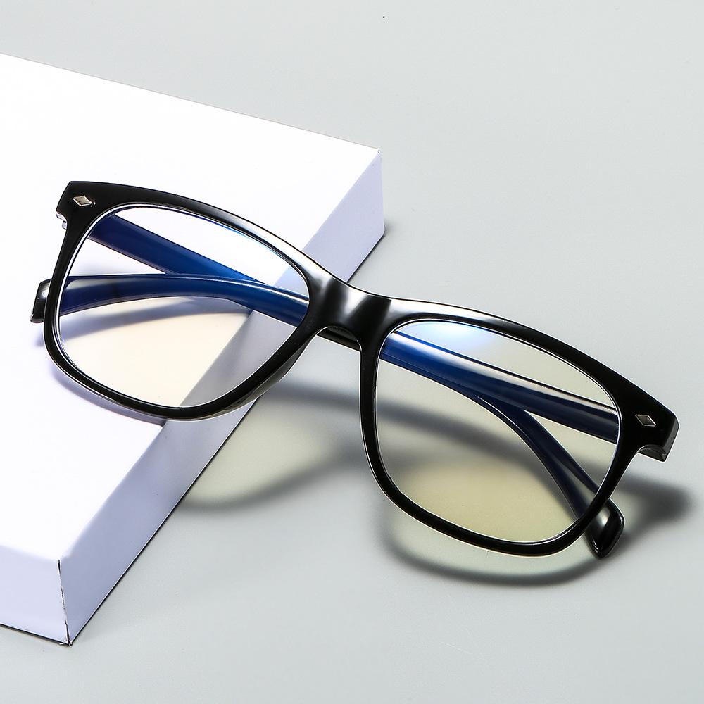 

Anti-Blue Glasses, Women S Flat Glasses, Square Glasses, Men S Mobile Phone Computer Goggles, Can Be Equipped With Myopia
