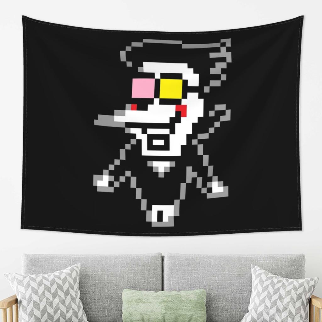 Deltarune Chapter Spamto Arazzo Decorazione Arte Tappeti Estetici per Soggiorno Camera da Letto Casa Tessuto da Parete Appeso a Parete
