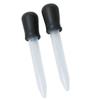 2pcs Liquid Dropper 5ml Capacity Safe Reliable Light Weight Compact Portable Pipettes for Scientific ExperimentsBlack