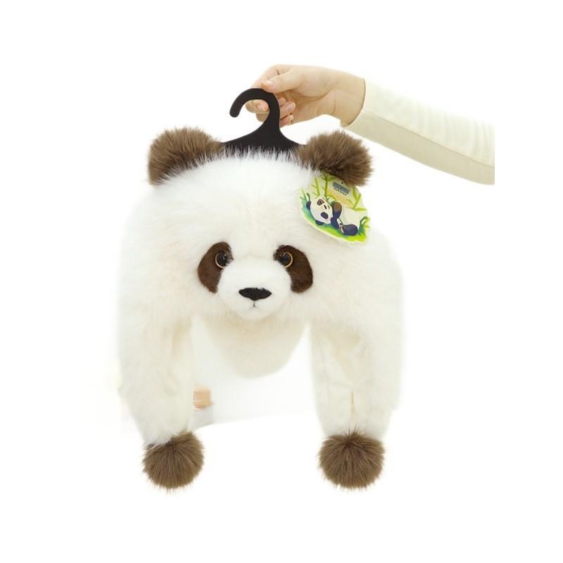 Warm Thick Cute Panda Ear Protection Hat For Adults And Children Outdoor