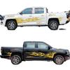 Flame Stripes Decals for Jiangling Avenue Pickup Truck