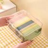 Acrylic Storage with Lid, Transparent Dust-proof Drawer for Storage of Sundries, Dormitory Storage, Desktop Storage Box.