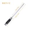 20cm Knife Sharpening Rod, Diamond Premium Carbon Steel Knife Sharpener, Easy to Clean, Easy to Use, Non-Slip Grip, Perfect for Knife and Rod Sharpene