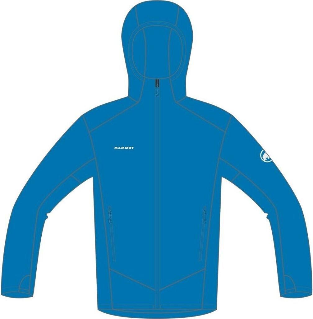 Bunda Mammut Taiss Light ML s kapucí pro muže ledově modrá