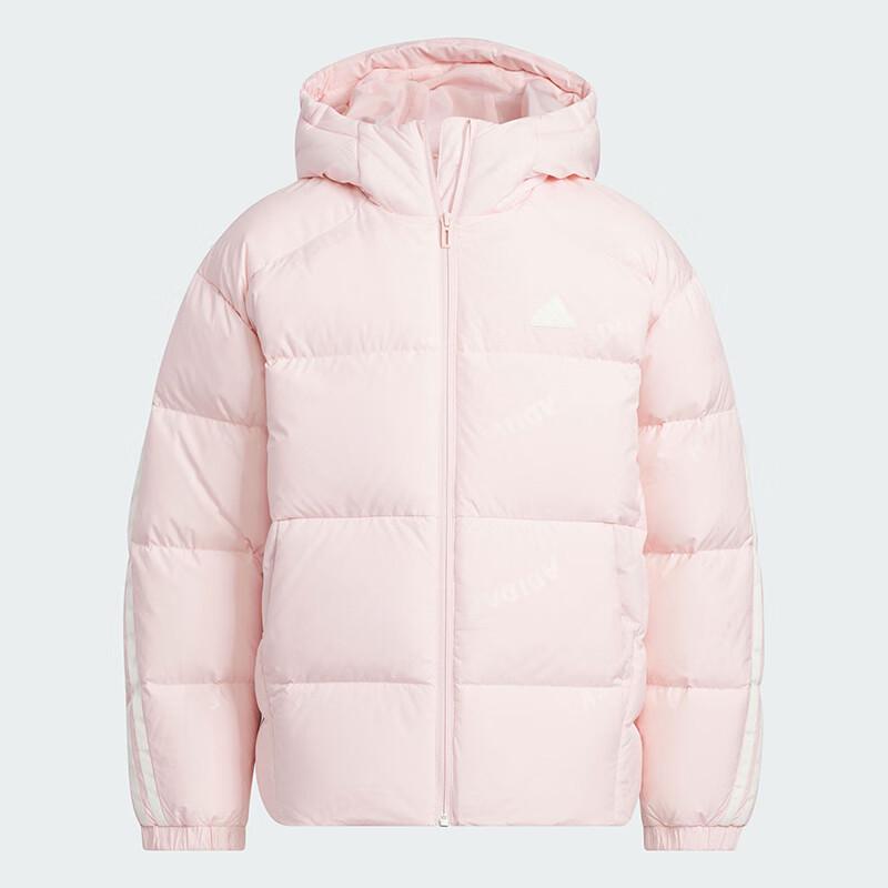 Adidas Girls' Winter Water-Repellent Down Jacket