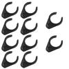 10pcs Protective Pedals Fasteners Light Weight Pedals Locks Universals Pedals Clip for Improved Pedals Lifespans