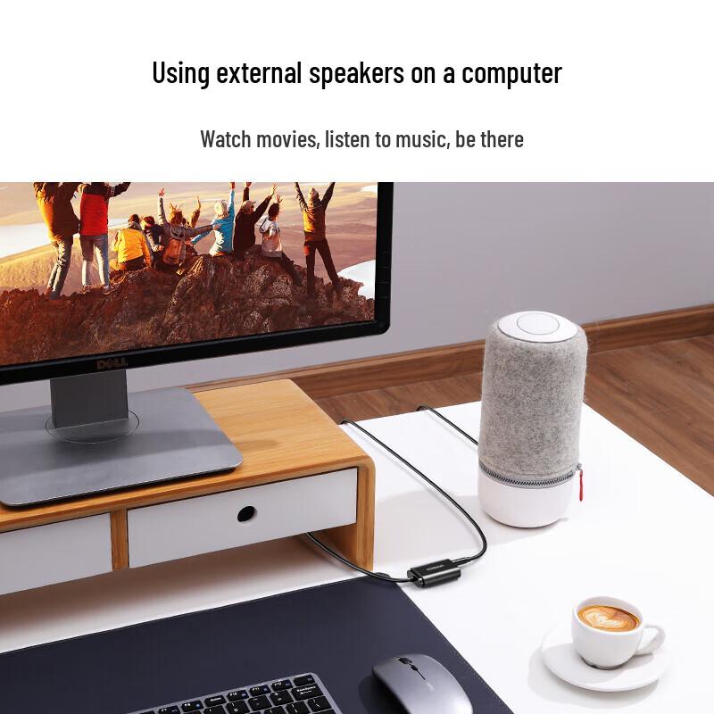 Ugreen USB to 3.5mm Audio Adapter External Sound Card
