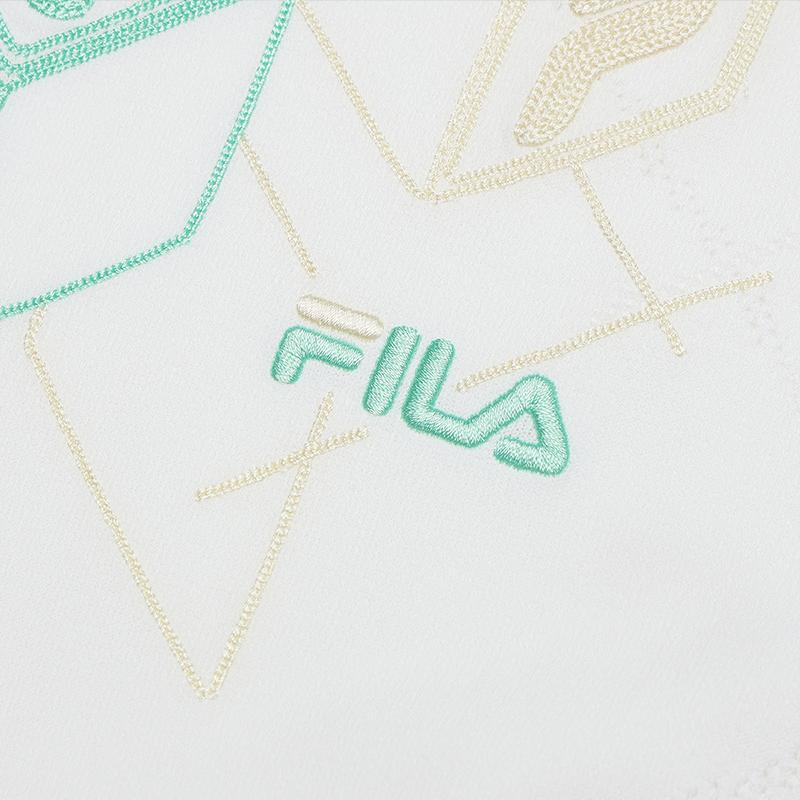 New FILA Regular T Shirt Women's Bright White F11W528404F-WT