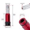 Car Gear Shift Head Converter Metal Professional Knob Adapter Red