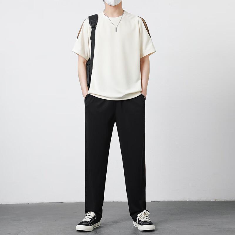 Demana Men s Color-Block Short Sleeve T-Shirt XL