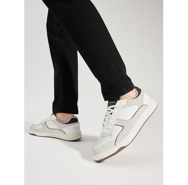 Мужские кроссовки Pepe Jeans Кеды kore evolution m pms00015 белые