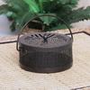 Incense Burner Portable Metal Mosquito Coil Holder with Handle Easy-to-Use Durable Incense Coil Holder Home Supply
