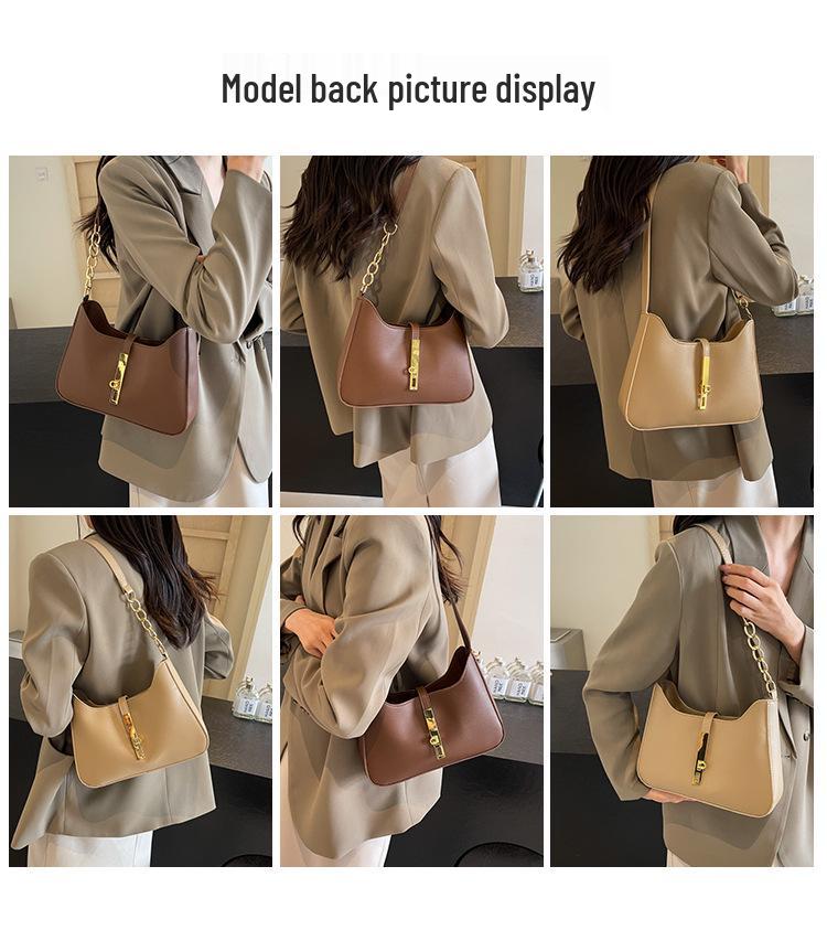 2024 Women's Trendy Versatile Shoulder Bag - Stylish, High-End Underarm Work & Commute Bag