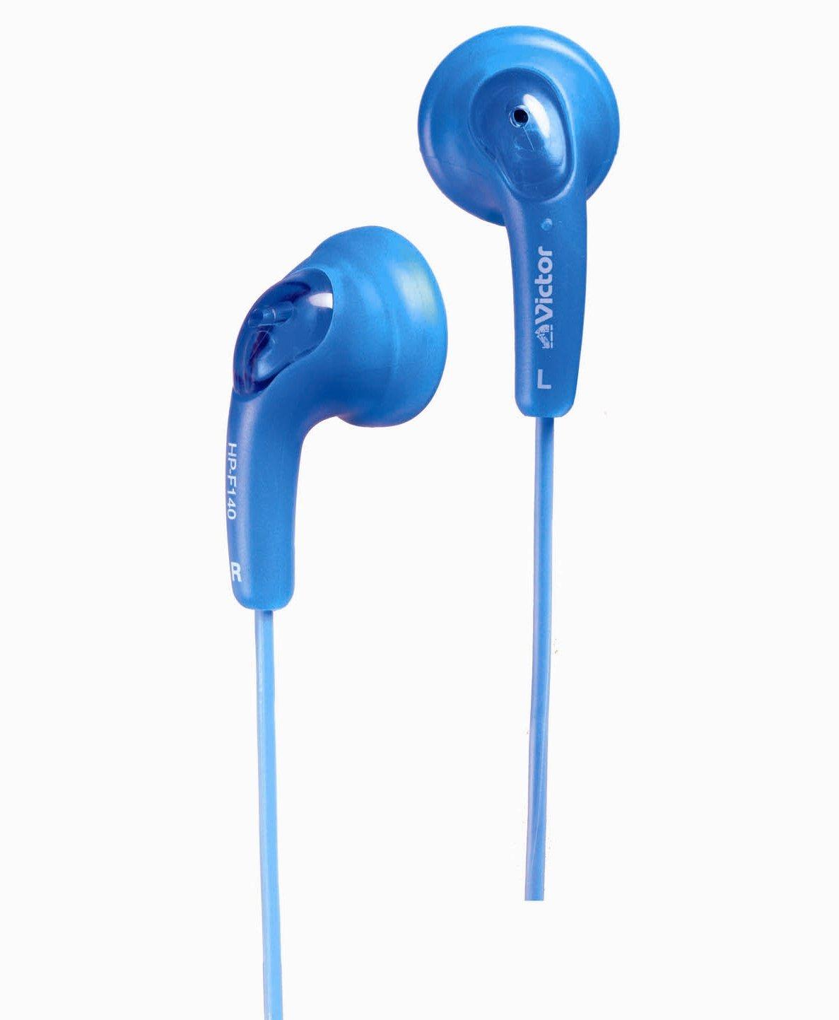 

JVC Kenwood JVC Наушники проводные внутренние вкладыши Gummiphone Blue HP-F140-A