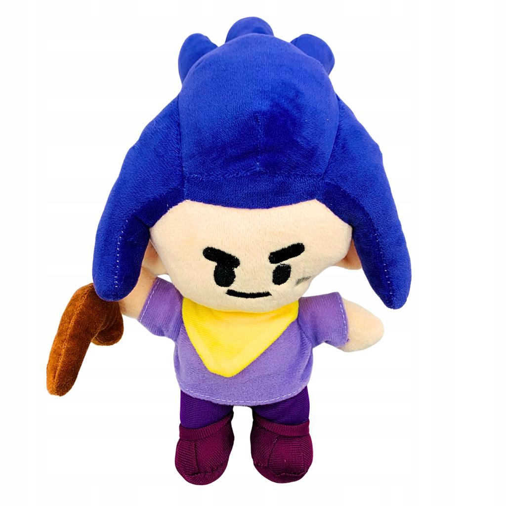 Brawl Stars Plush Toy Brawler Shelly Girl Plush Toy 25 Cm
