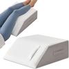 Leg Pillow Elevation Blood Circulation, Leg Wedge for Elevation for Swelling, Leg Elevating Pillow for After Surgery, Memory Foam Foot Knee Pillow