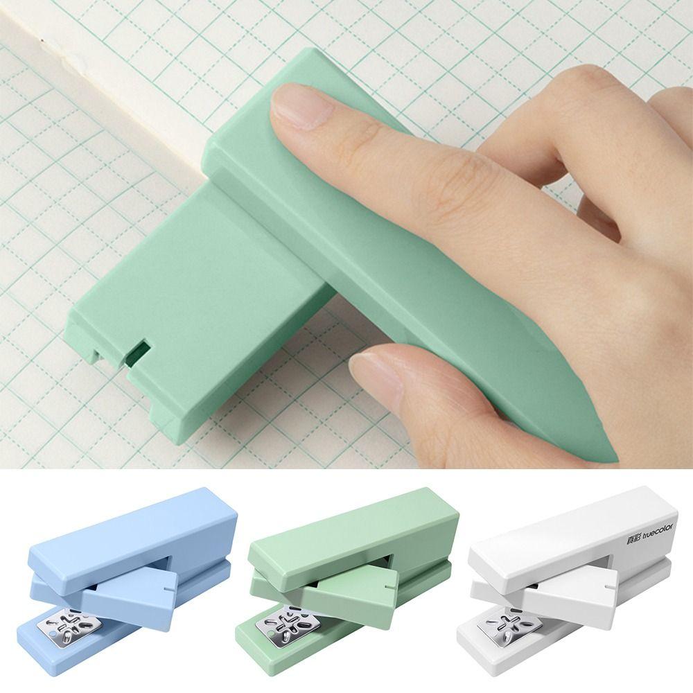 Use 24/6 Staples Stapler Heavy Duty 360 Degree Rotary Long Stapler Metal Multifunction Manual Binding Tool Bookbinding Supplies