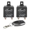 12V Relay Battery Switch Remote Control Battery Disconnect Cut Off Isolator Switch Anti-Theft With Remote Control Switch Fobs