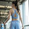 Damski sportowy biustonosz letni o wysokim wsparciu: Wstrząsoodporna kamizelka treningowa fitness zapobiegająca opadaniu