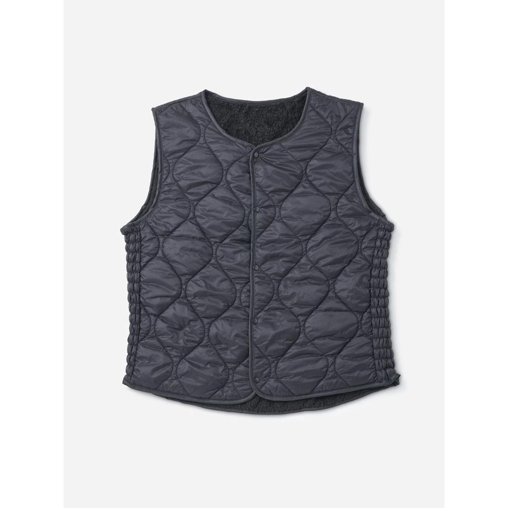 Daiso [woMen] Side WrinkLe Padded Vest M L