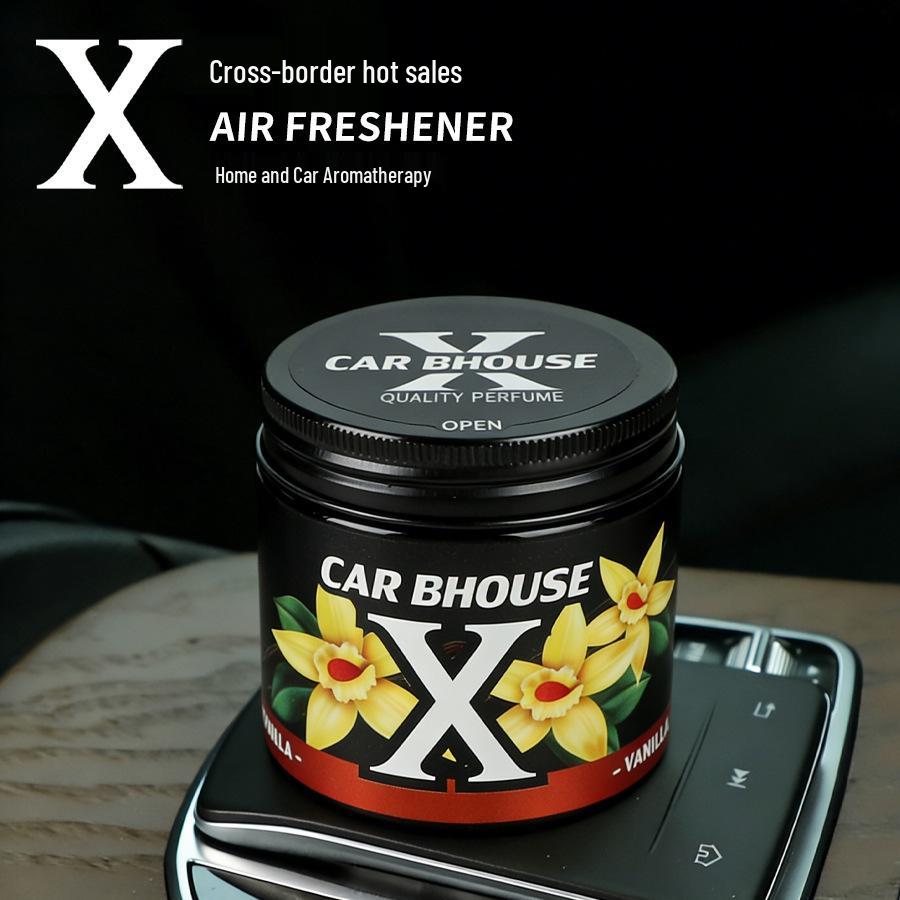 Cross-border English Car Scent Balm - Long-lasting Solid Air Freshener
