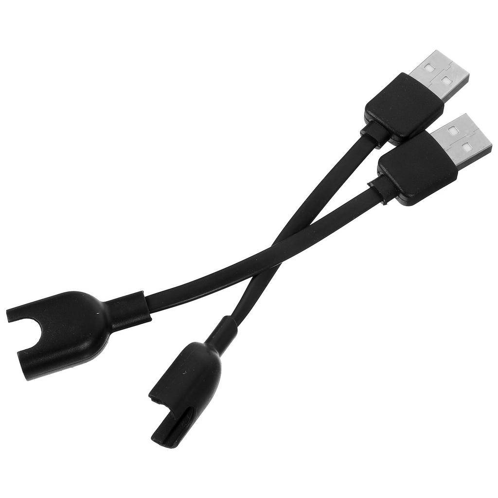 Ladekabel für 3 USB Ersatz Vergoldeter Kontakt Verschleißfest TPE Flachkabel Smart Fitness Armband