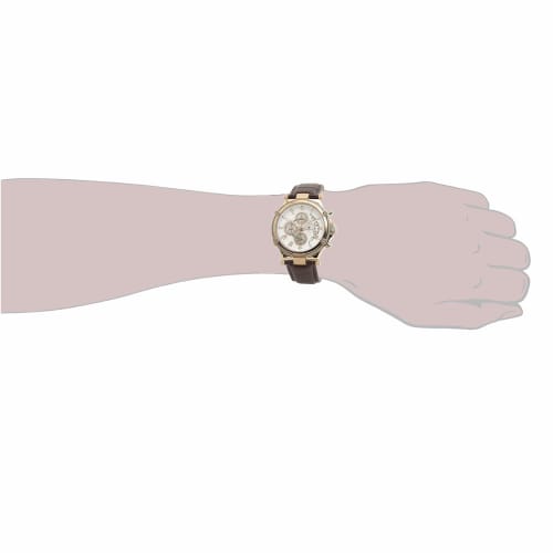 [Salvatore Marra] Watch Chronograph Italian Brand Analog Quartz Present Men's White with Watch Cross PGWH