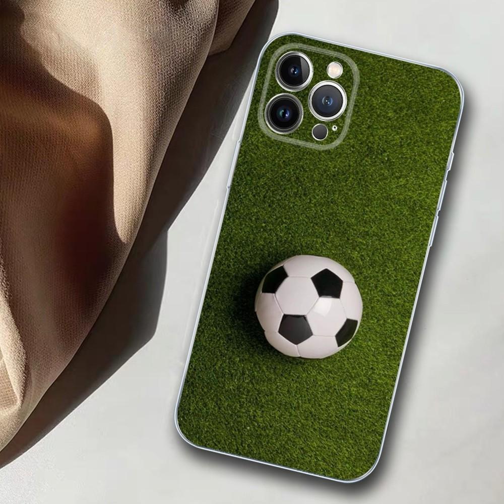 Soccer Ball Phone Case For iPhone 14 11 12 13 Mini Pro XS Max Cover 6 7 8 Plus X XR SE 2020 Funda Shell