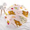 Rilakkuma,San X Automatic Folding Umbrella Simple 8 Rib Design, Bright Cartoon Pattern, Durable Iron Frame, Suitable For Travel, Outdoor, Be