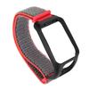 2 In 1 Elastic Braided Nylon Sport Watch Strap Replacement Watch Band Accessory for TOMTOM Runner3 Bluish Red