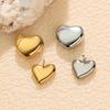 European and American Heart-Shaped Stainless Steel Minimalist DIY Jewelry Accessories