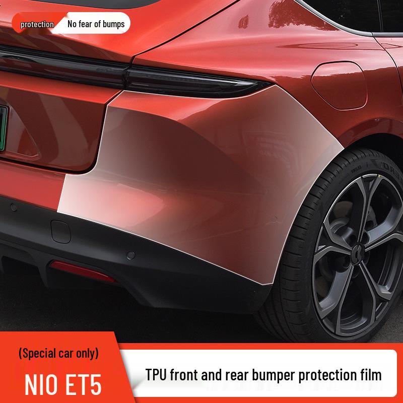 NIO ET5 Pre-Cut Front & Rear Bumper TPU Scratch-Resistant Protective Film