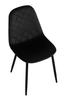 Orlando Velvet Black Velvet Chair