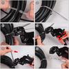 Stainless Steel Cable Tie Pliers - Manual Wire Tie Gun & Band Tensioner