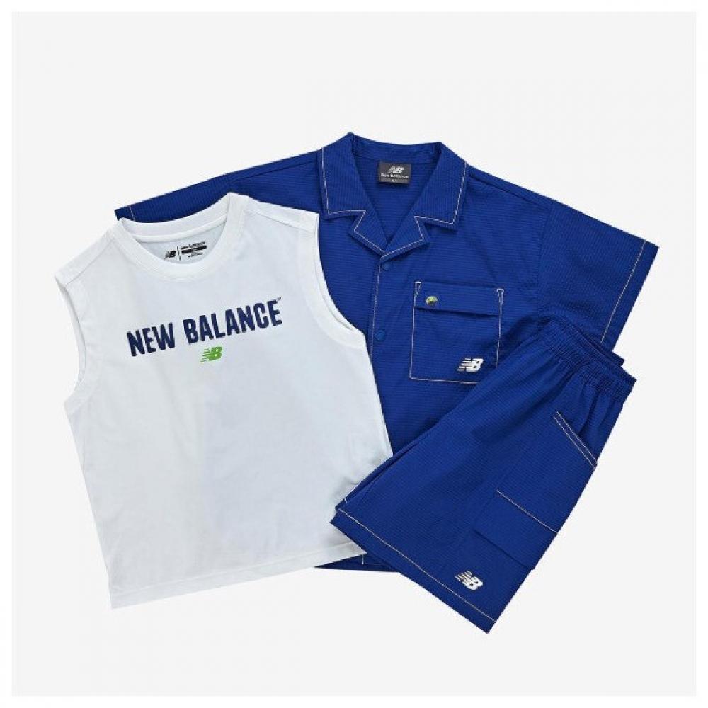 

New Balance New Balance Skys 3pcs Kids Rider Sheer Sucker (50)Blue/100
