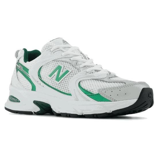 New Balance 530 White Nightwatch Green Unisex Sneakers MR530ENG