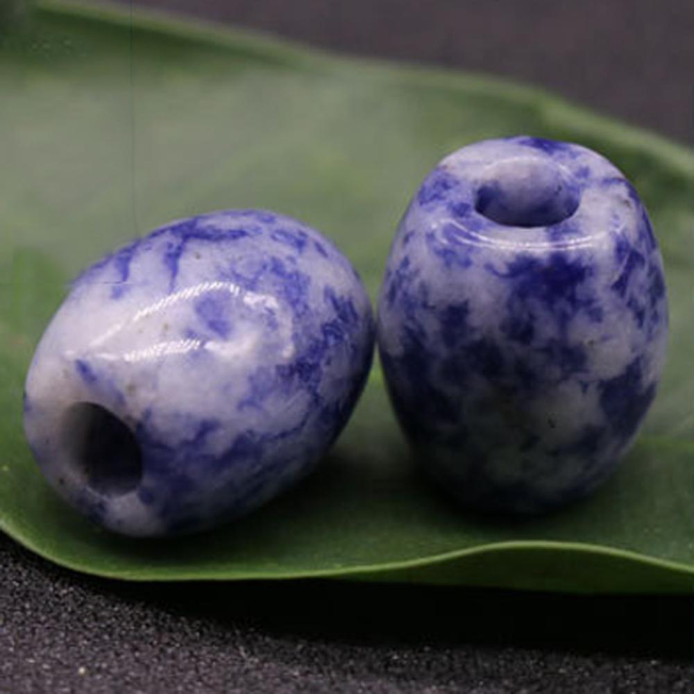 

Натуральный камень Агатовые бусины с большими отверстиями 16x18 мм Кристалл Розовый Кварц Агаты Содалит Свободные бусины для изготовления ювелирных изделий DIY Ожерелье Браслеты Аксессуары 1Pcs/16x18mm-Sodalite