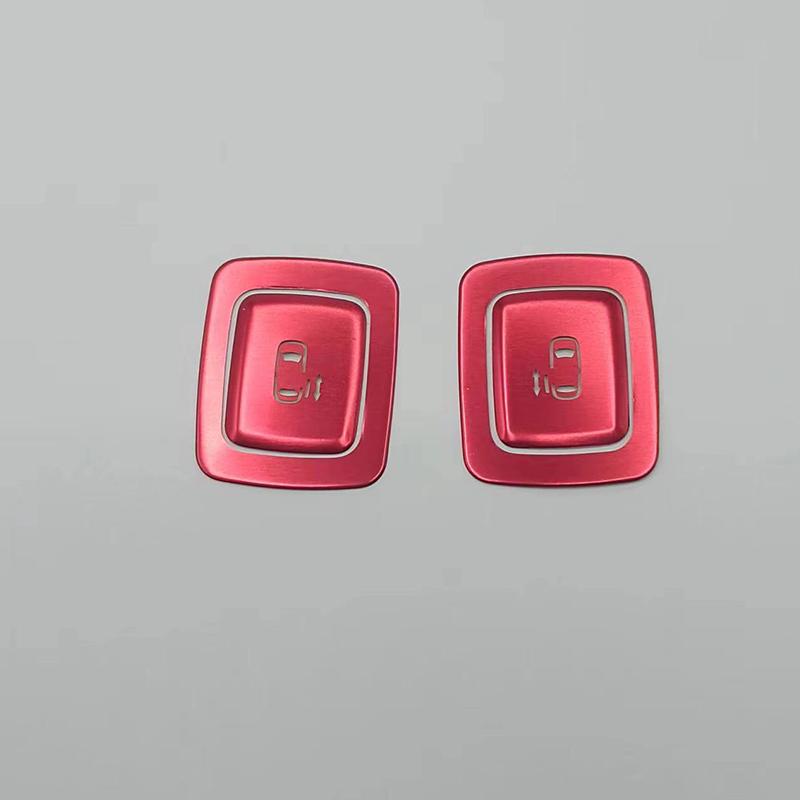 For Kia Carnival Sedona KA4 2021 2022 2025 2024 Middle Door Switch Button Aluminum Alloy Decorative Patch Interior