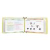 Wall Reference Organizer with 5 Easy-Loading Pocket for Workshop