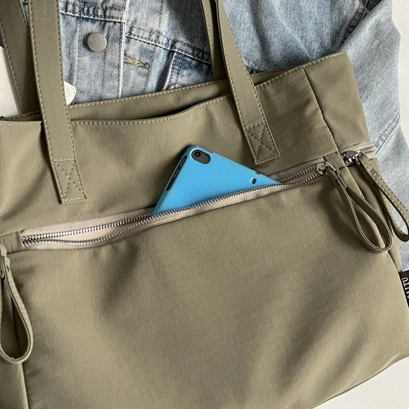 Nylon Commuter Design Niche Shoulder Bag for Women  Single Shoulder  Large Capacity  Simple  Casual  New  Autumn  Winter