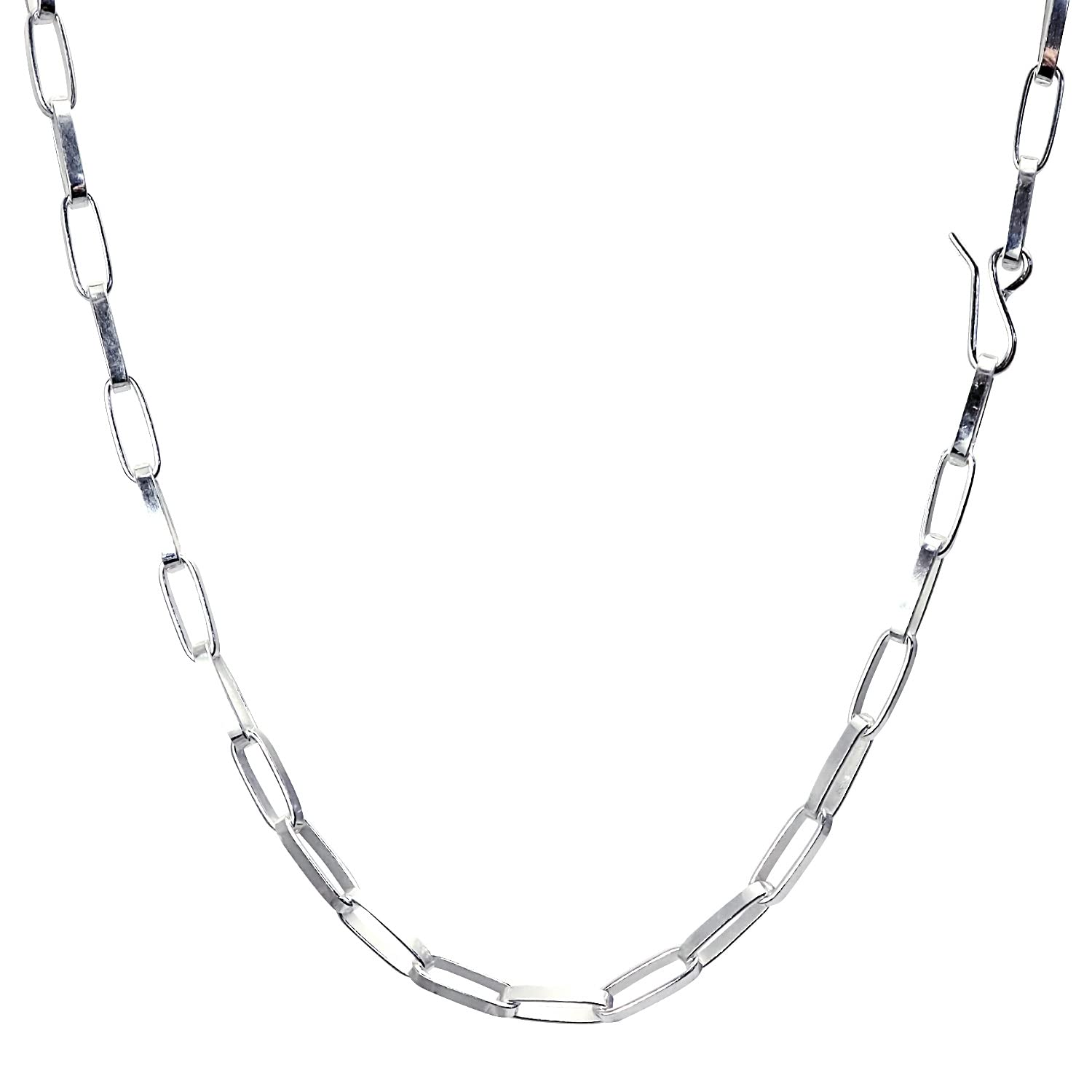 

Ожерелье из цепочки Хопи, серебро SV 925, ширина, длина 50 см [Sears] 3,3 мм shp140-50