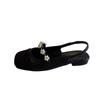 2025 Summer Internet Celebrity Mary Jane Style Round Toe Women's Sandals