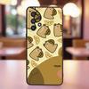 Cartoon Anime Capibala Art Phone Case For Samsung A41 A35 A34 A33 A32 A25 A24 A23 A21s A06 A05 A04 A03 Note 10 20 Ultra 5G Black